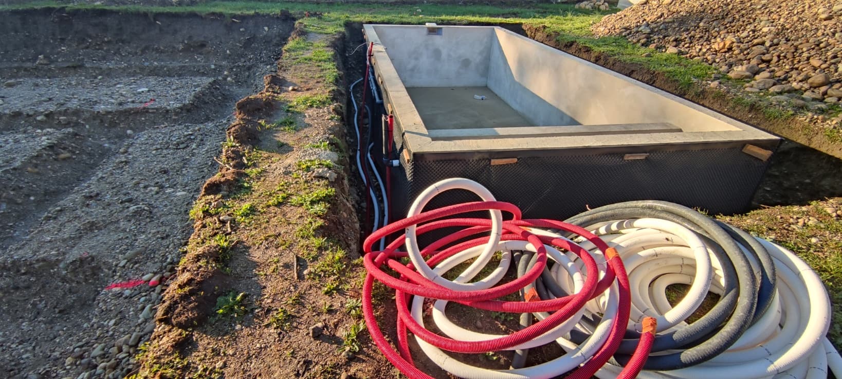 Réalisation de 2 piscines à La Motte Servolex (2022-2023)